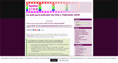 Desktop Screenshot of homocine.com